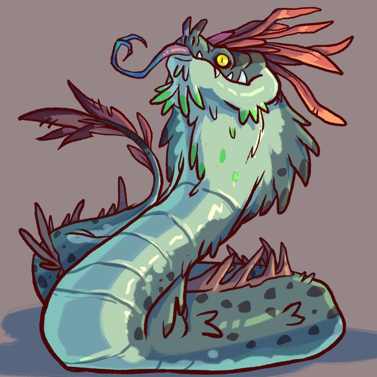 Монстр Василиск аниме