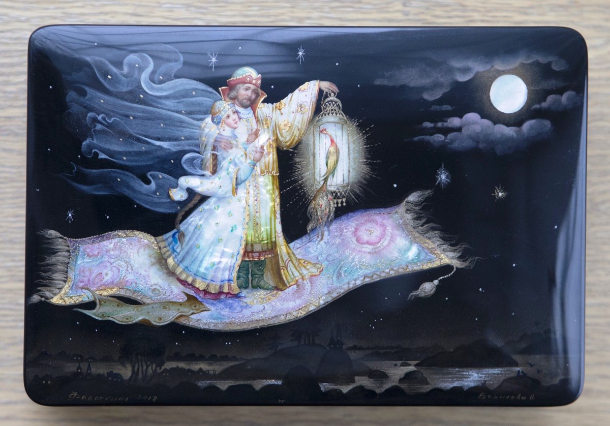 Федоскино. Федоскинская роспись