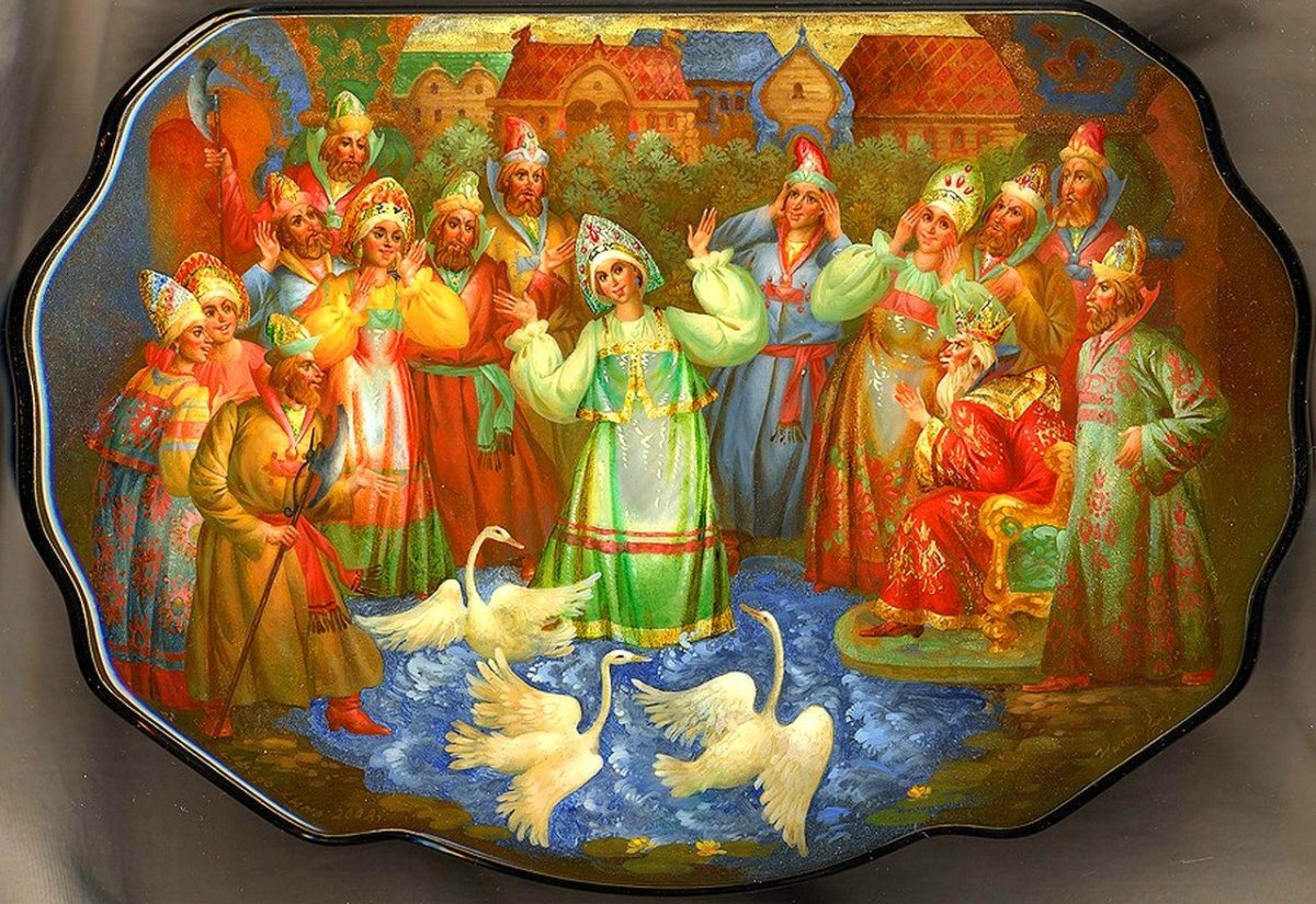 Федоскинская лаковая миниатюра Пушкин