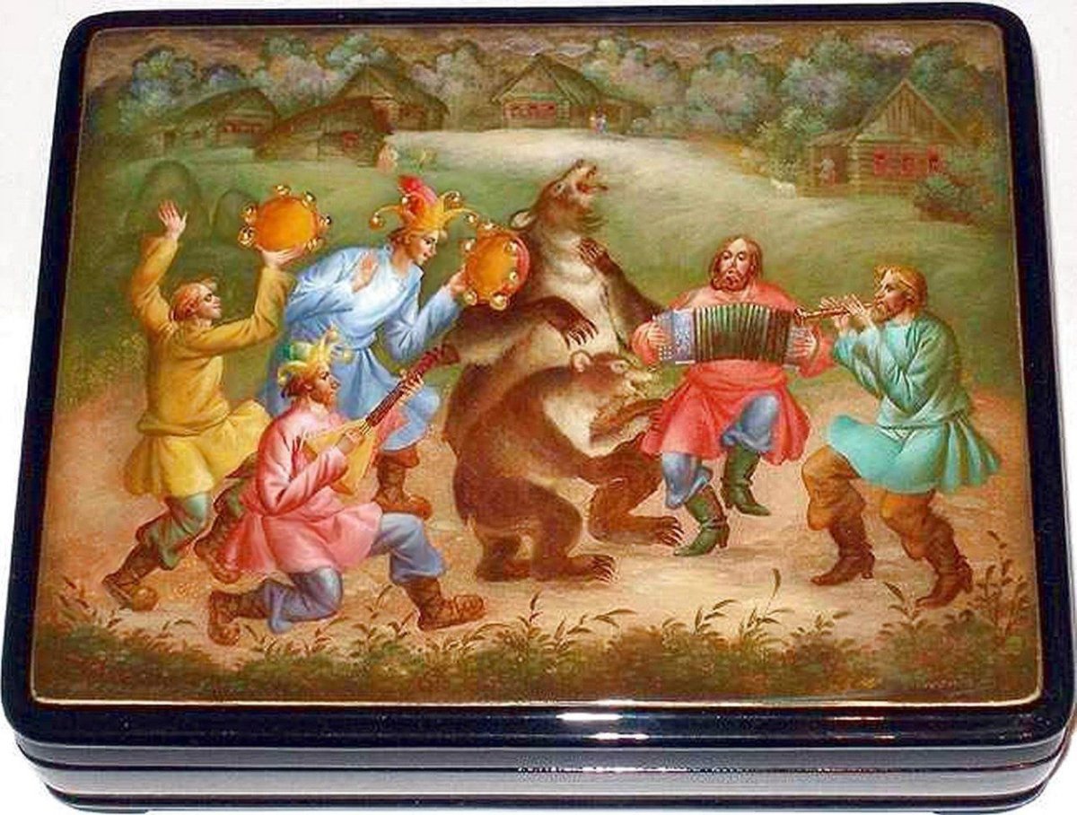 Искусство лаковой миниатюры Федоскино