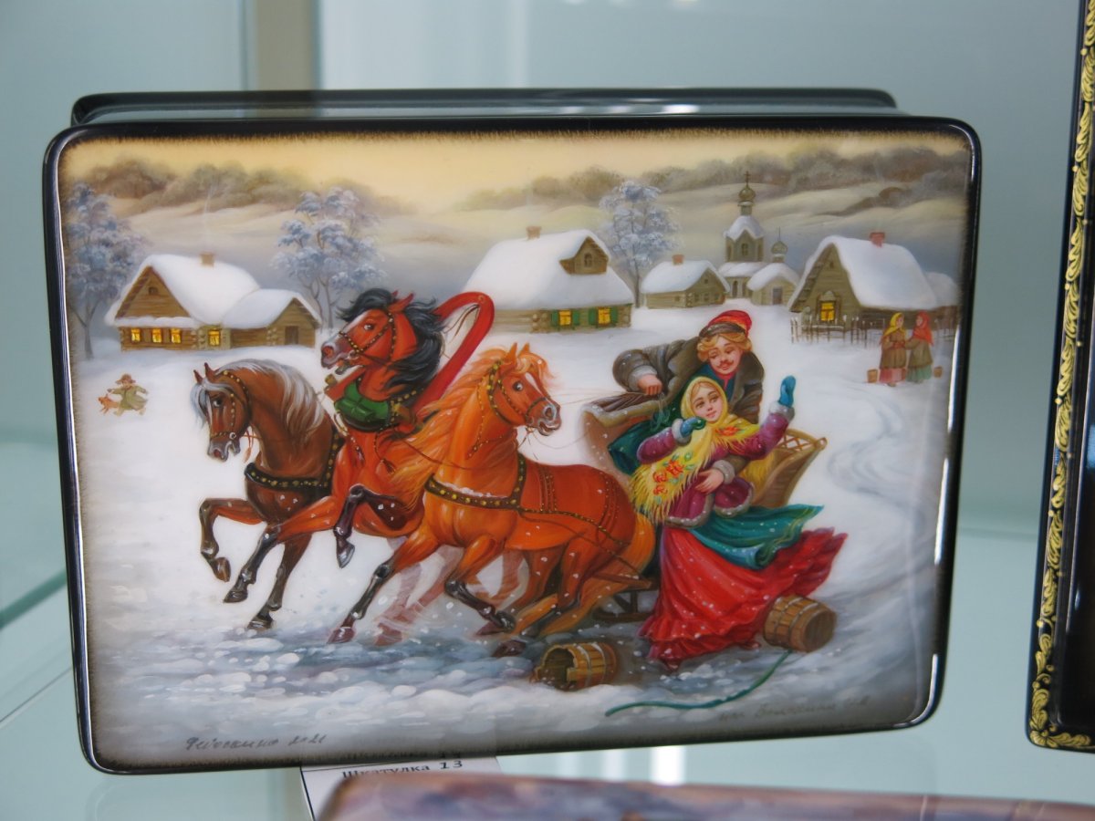 Федоскинская фабрика лаковой миниатюры