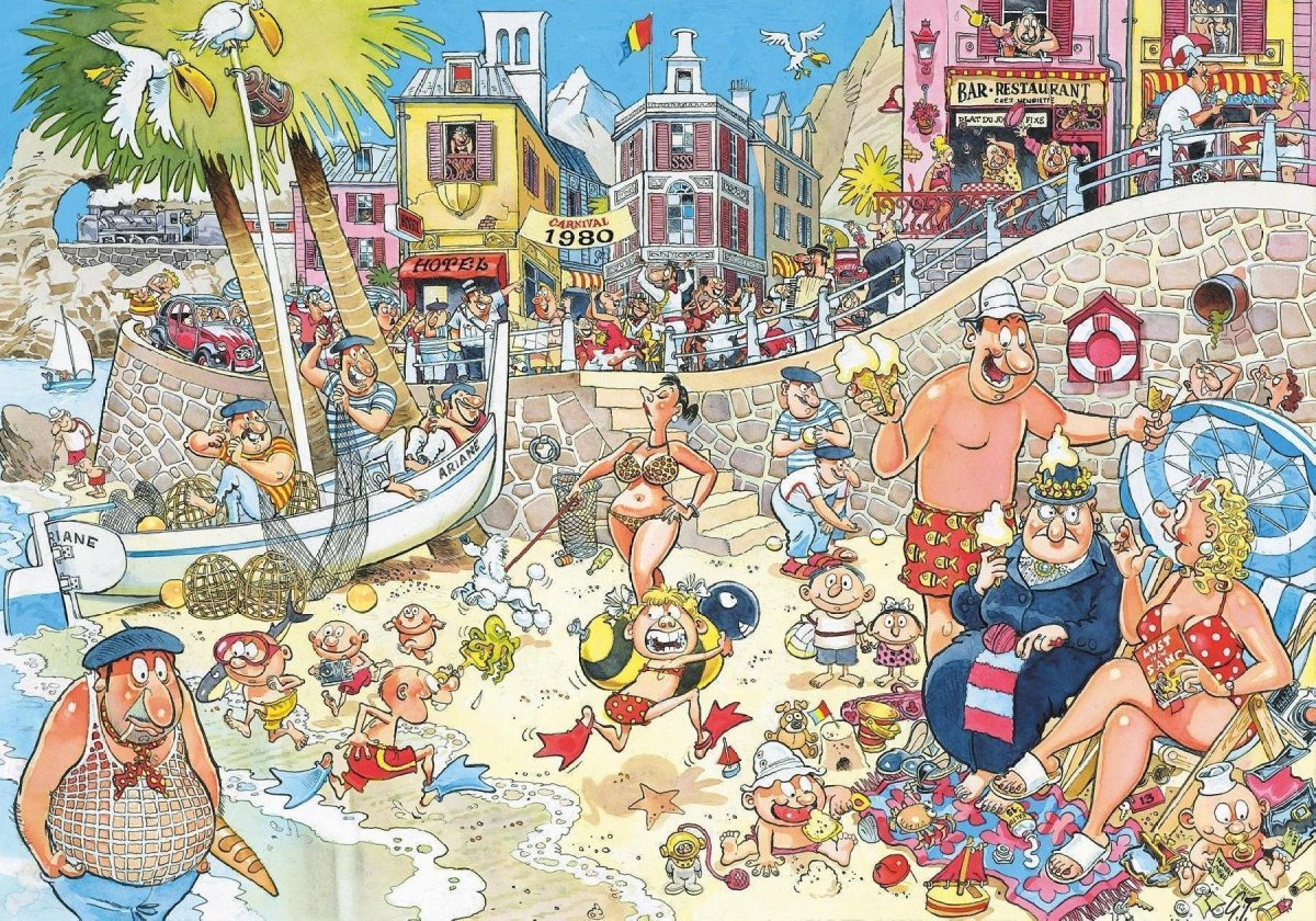 Картины с множеством деталей