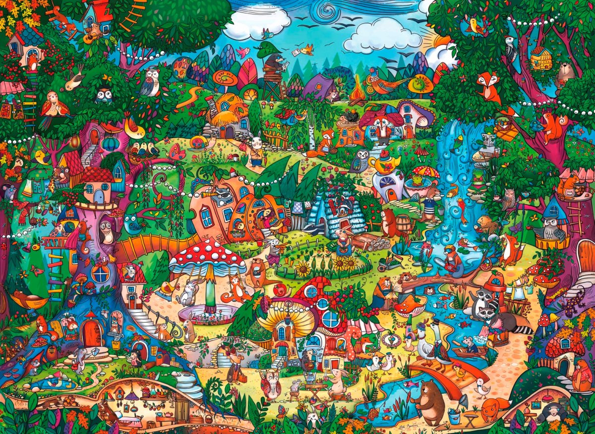 Виммельбух парк аттракционов