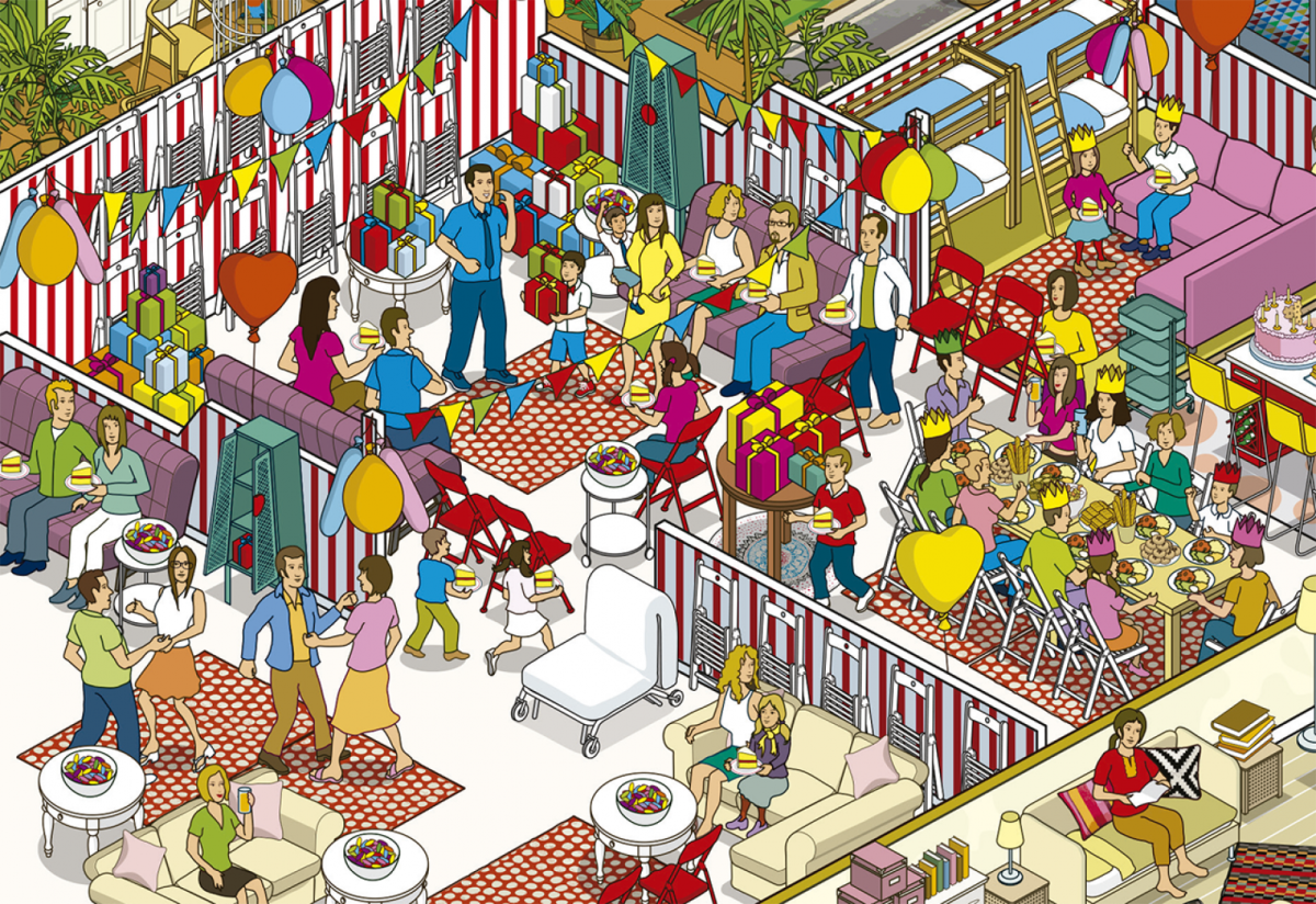 Квартироведение иллюстрации