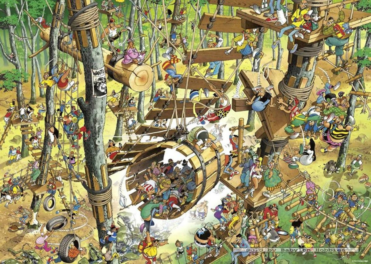 Виммельбух пазл Heye