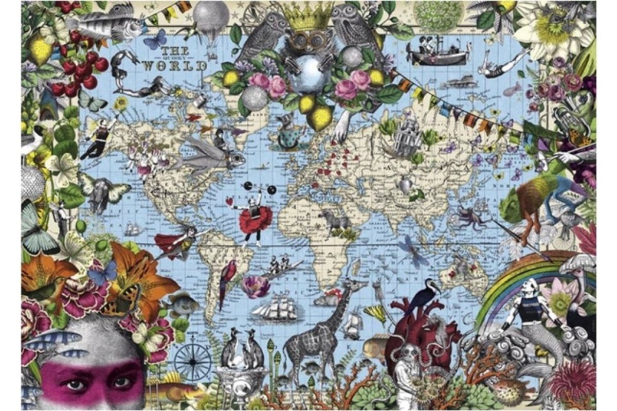 Heye пазл жизнь цветов, 1000 деталей