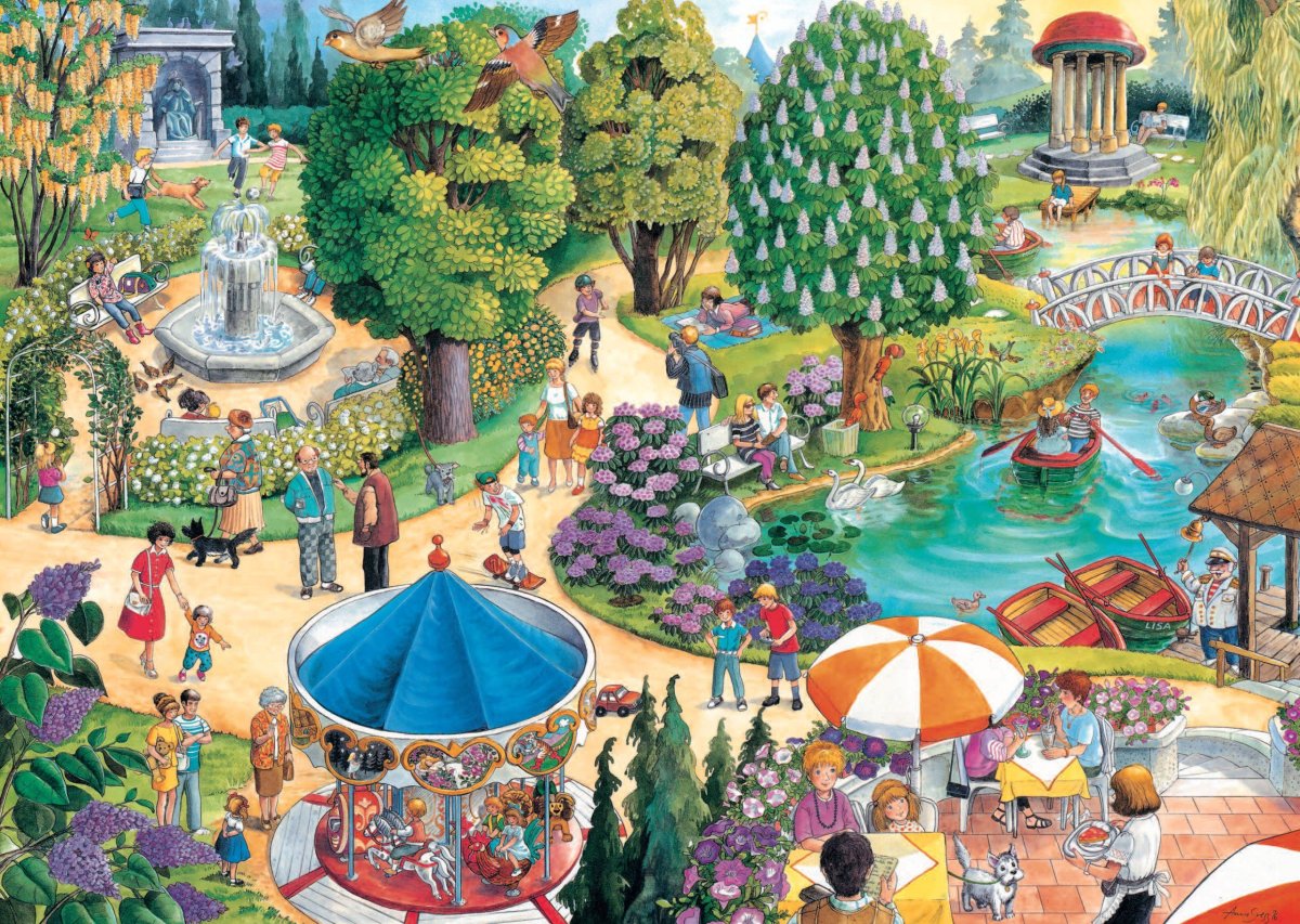 Доро гёбель и Петер Кнорр в цирке