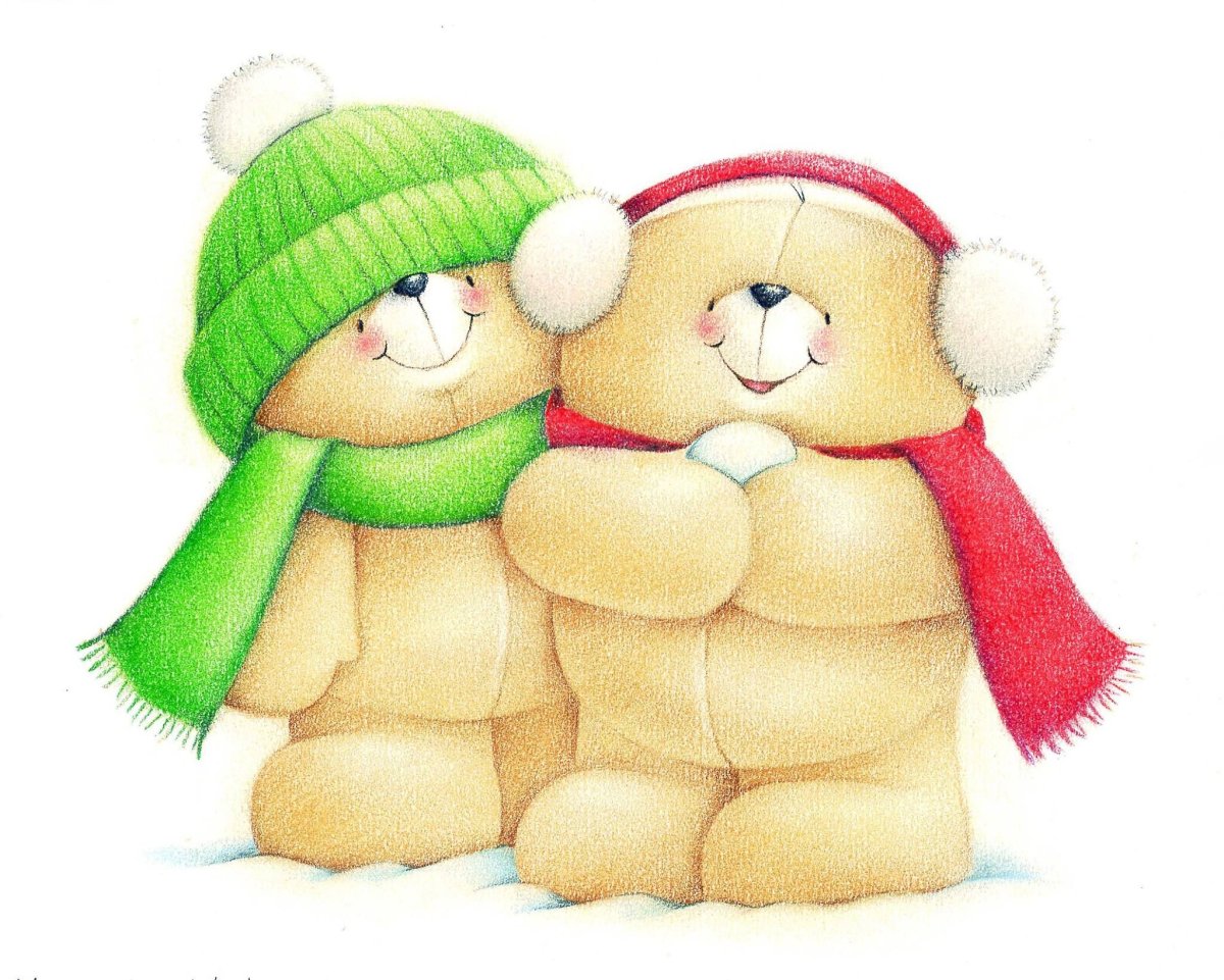 Новогодние мишки