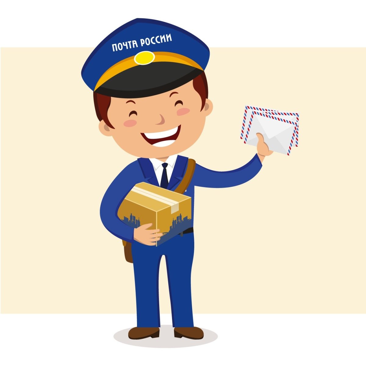 Почтальон рисунок