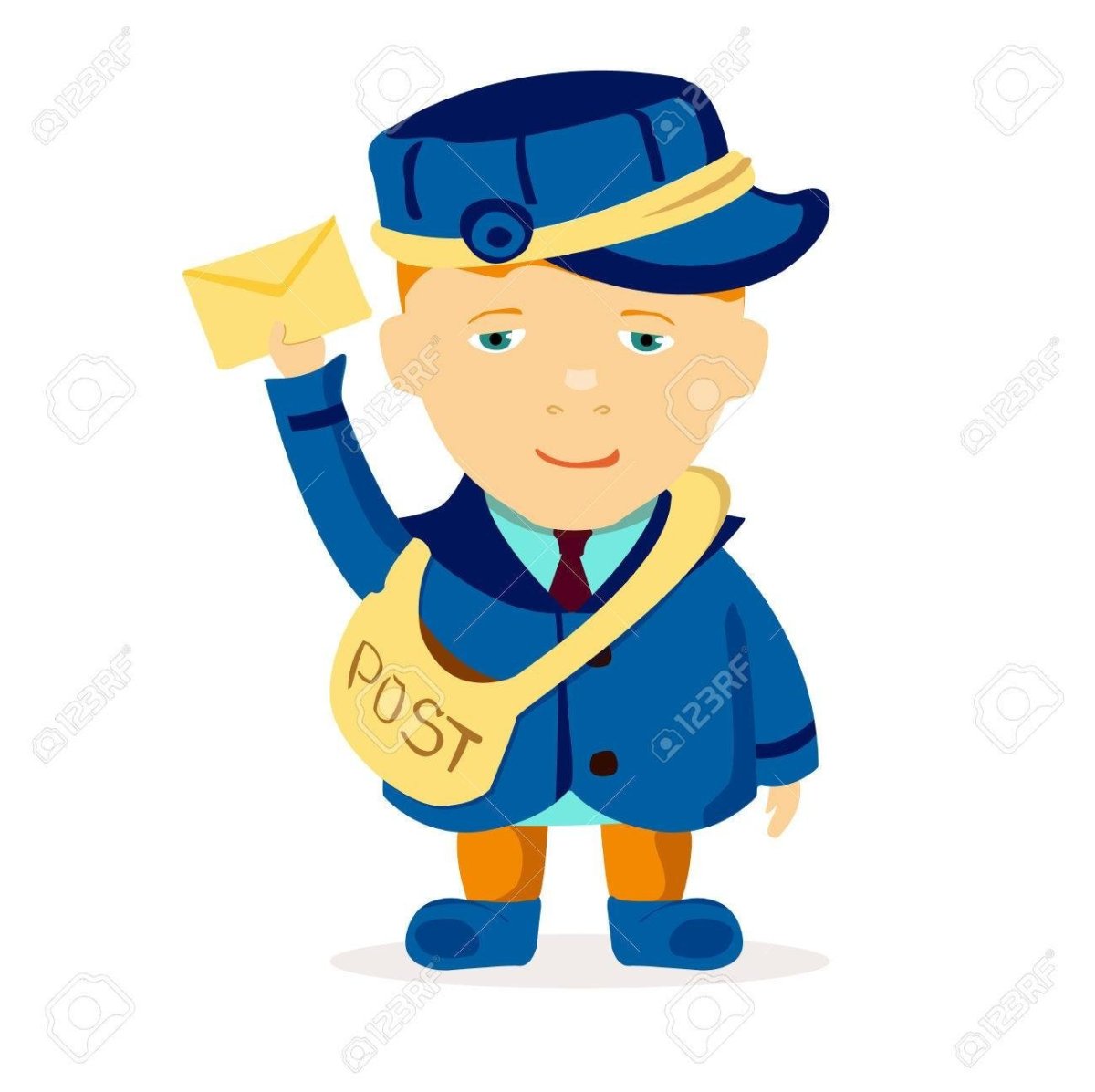 Мальчик почтальон