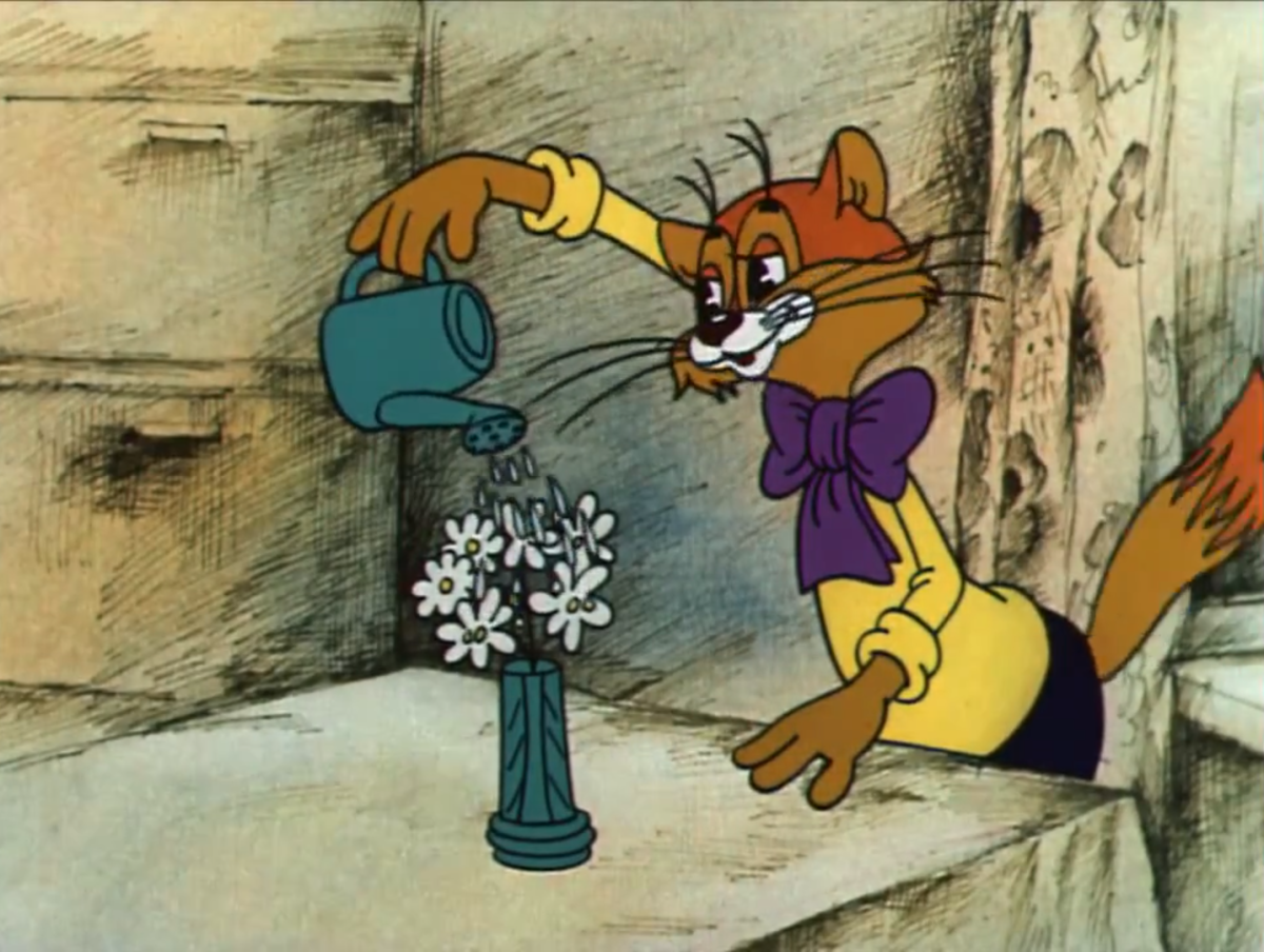 Отшлепать кота