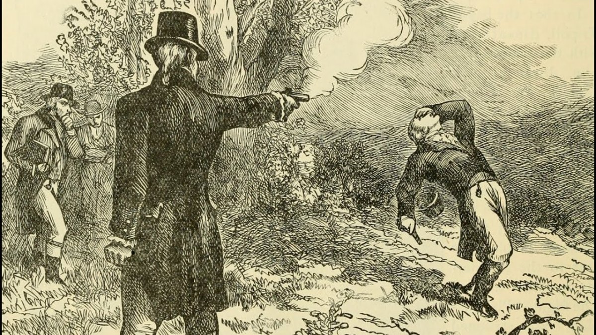 Дуэлянт толстой американец