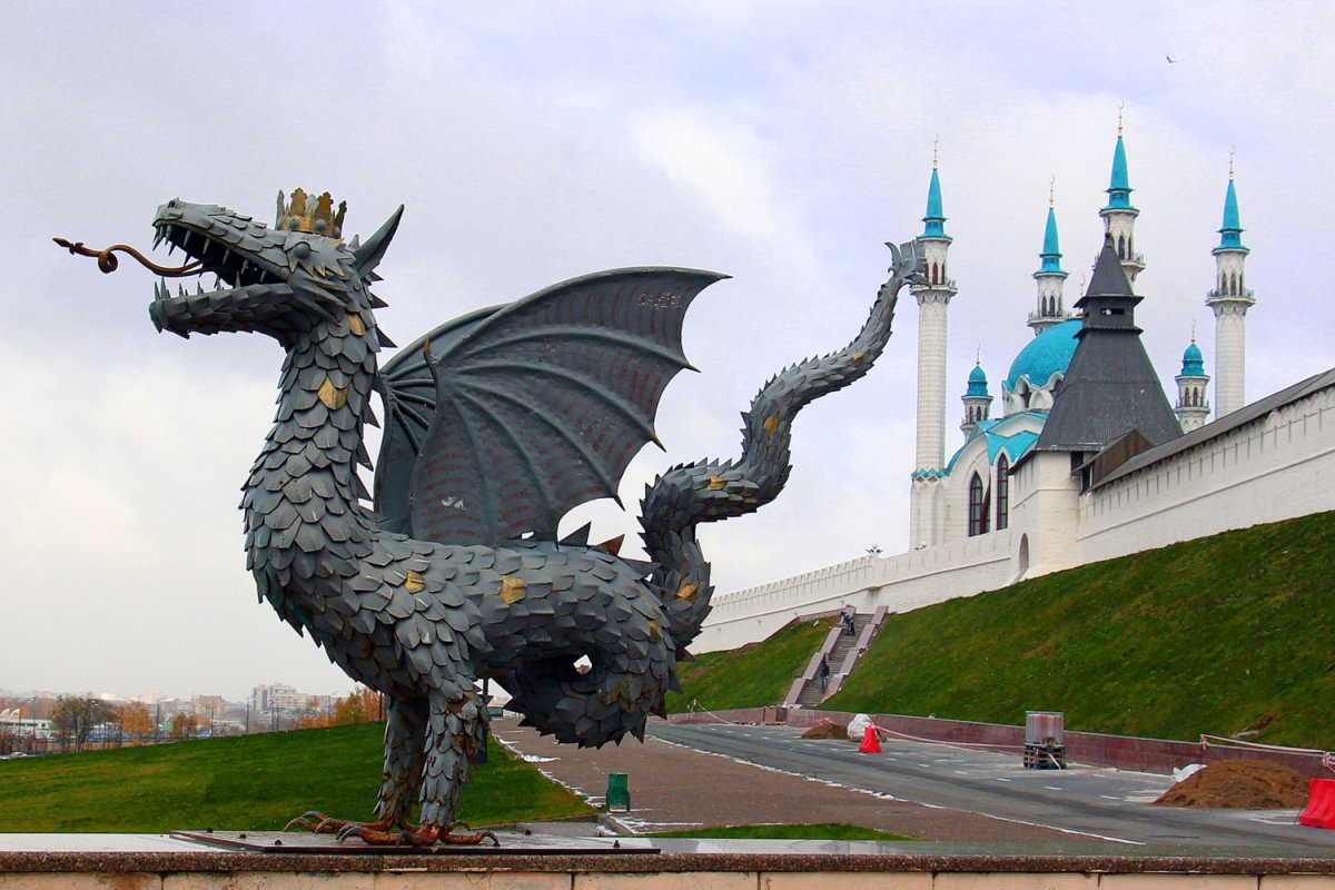 Татарский национальный орнамент тюльпан