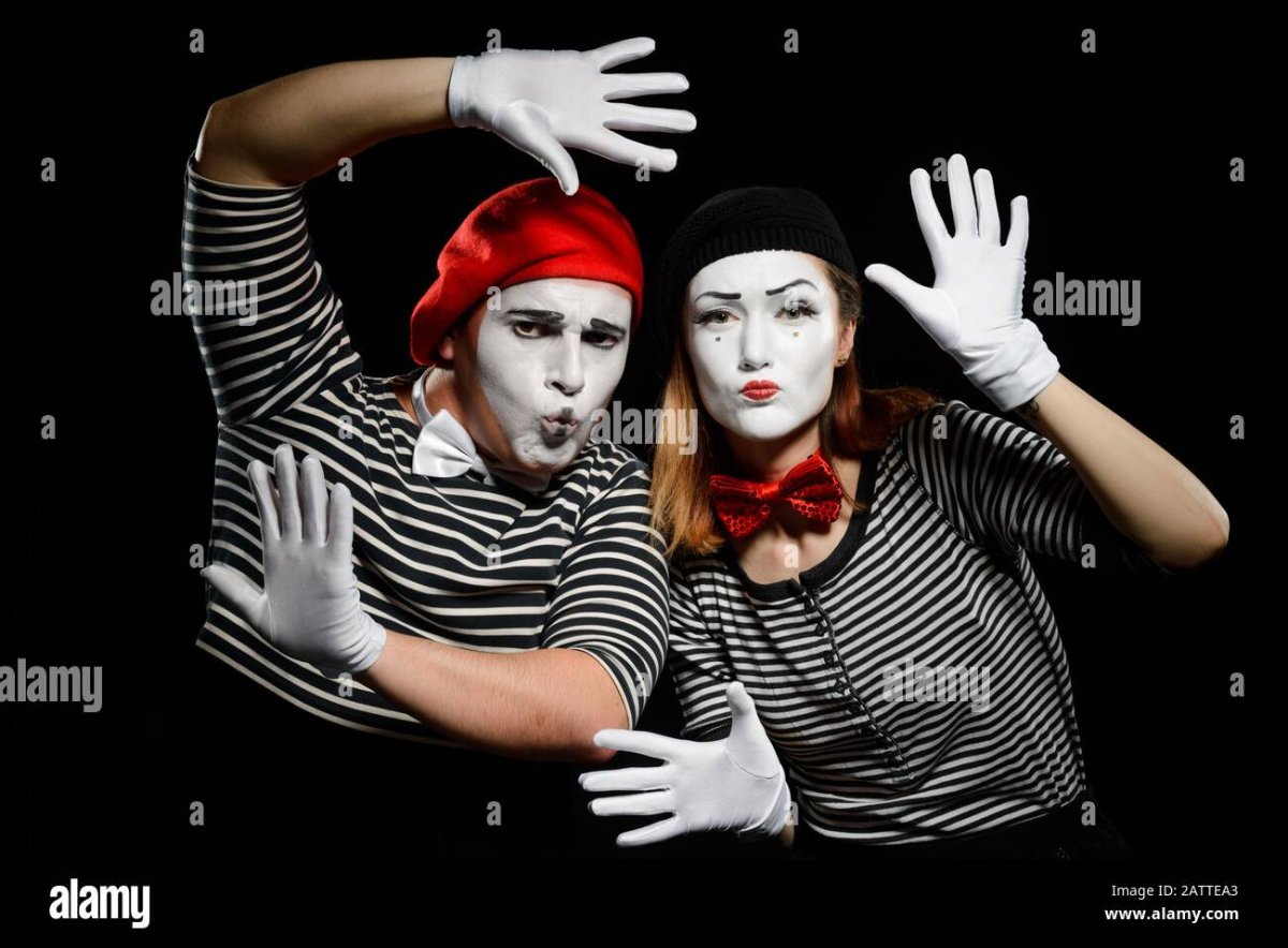 Грим пантомима