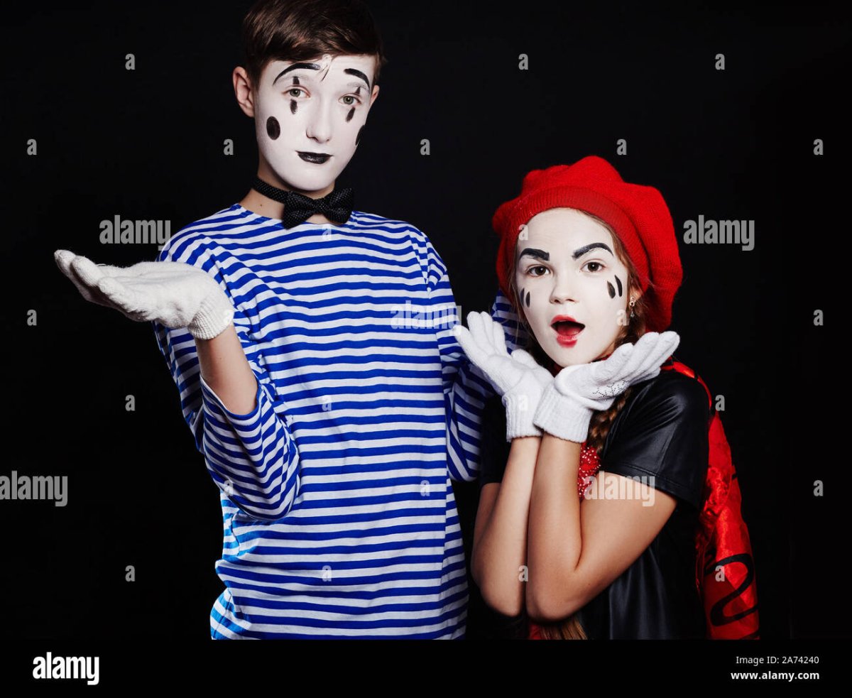 Мим актер театра пантомимы