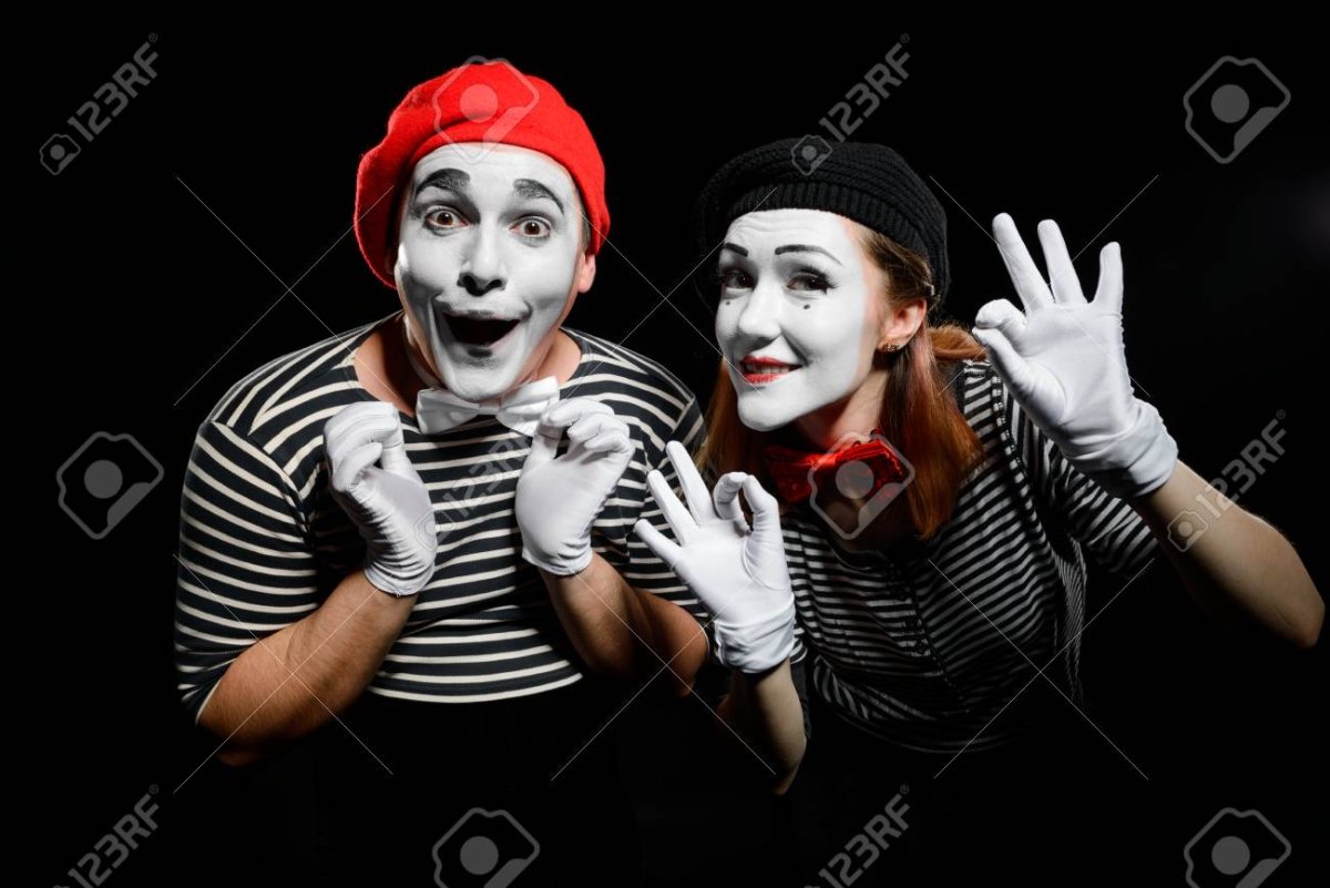 Эмоции пантомима