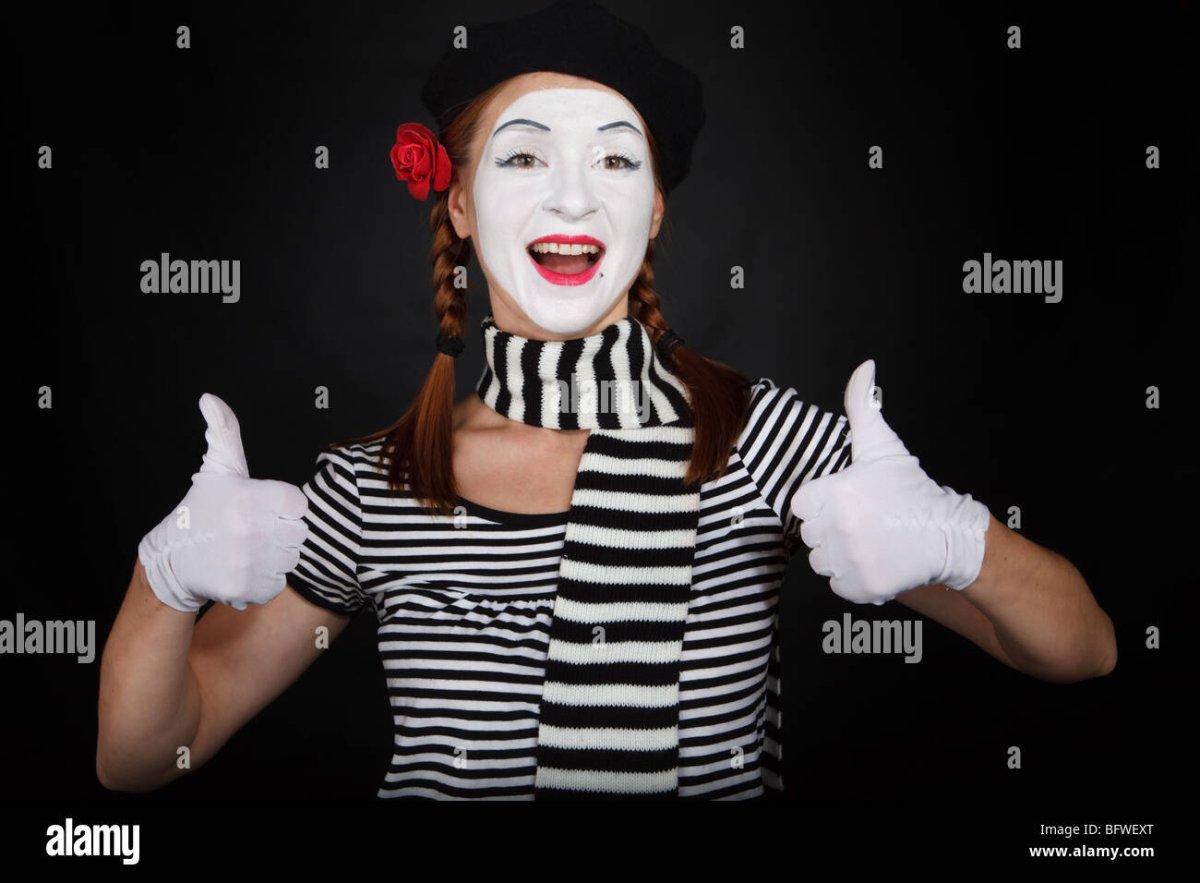 Мим актер пантомимы