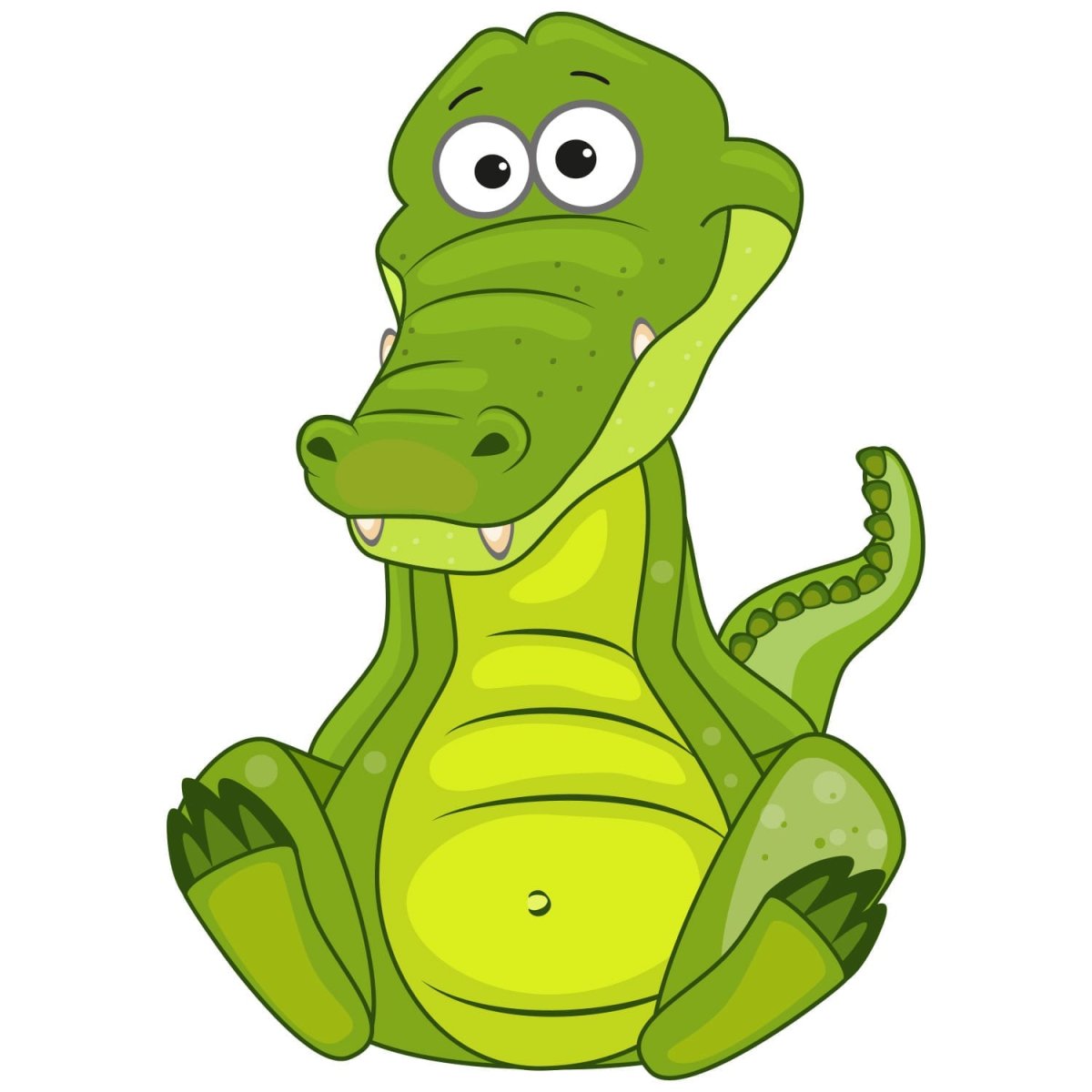 Грустный крокодил