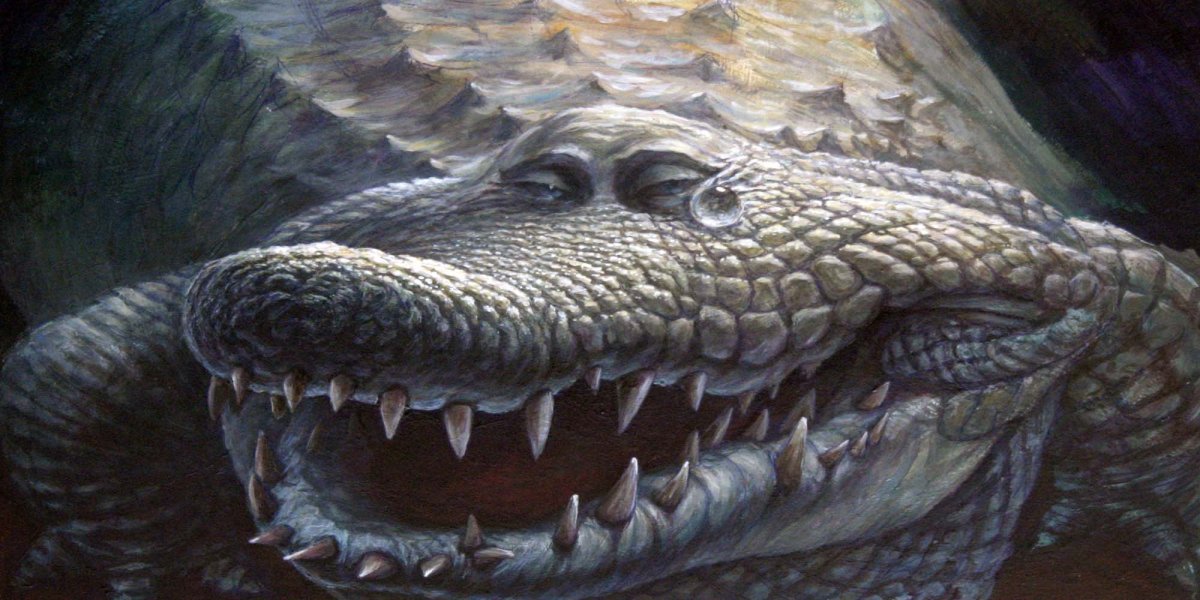 Крокодиловы слезы карикатура