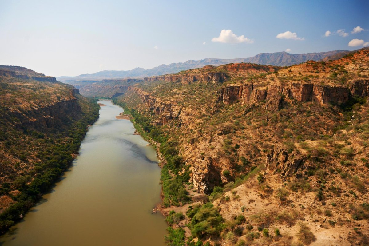 Река Нил в Египте