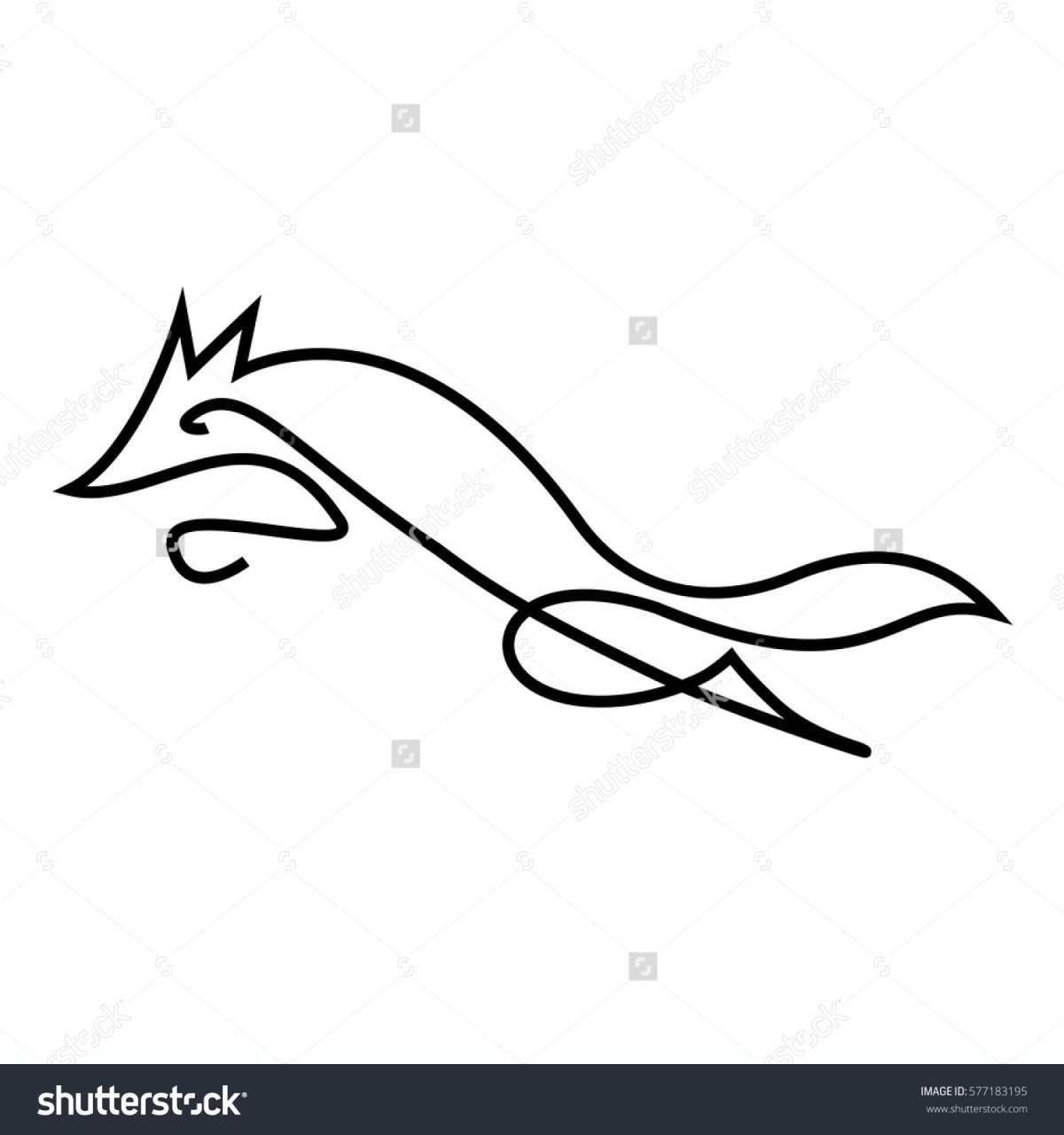 Роспись одной линией