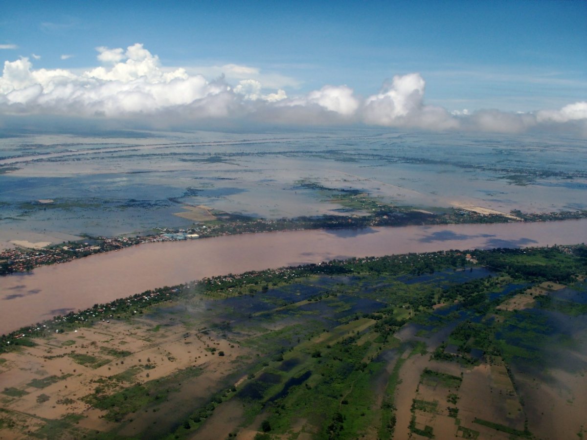 Разлив Нила в древнем Египте