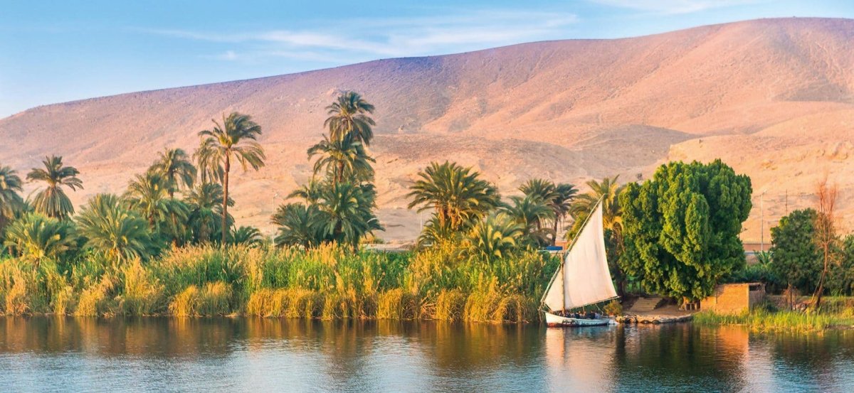 Река Нил в Африке