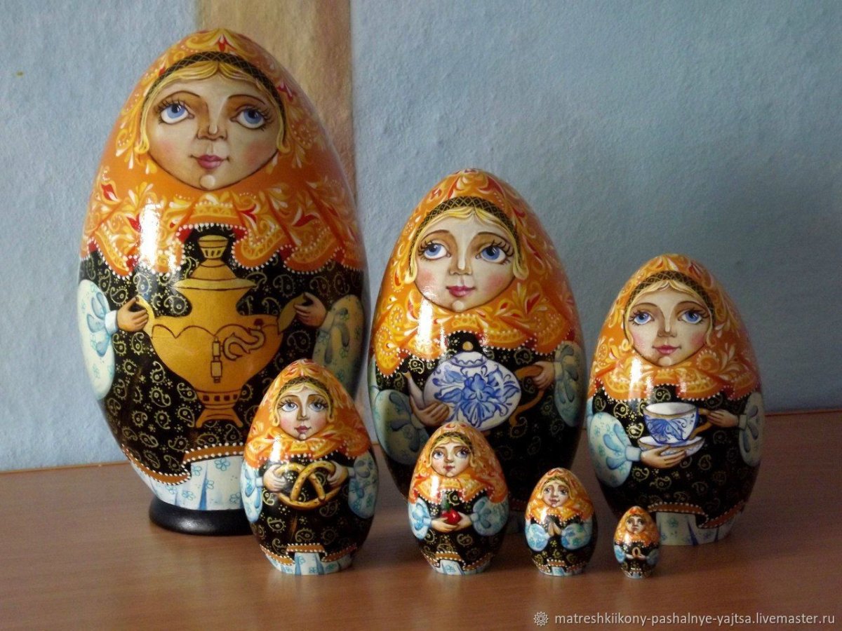 Матрешки расписные