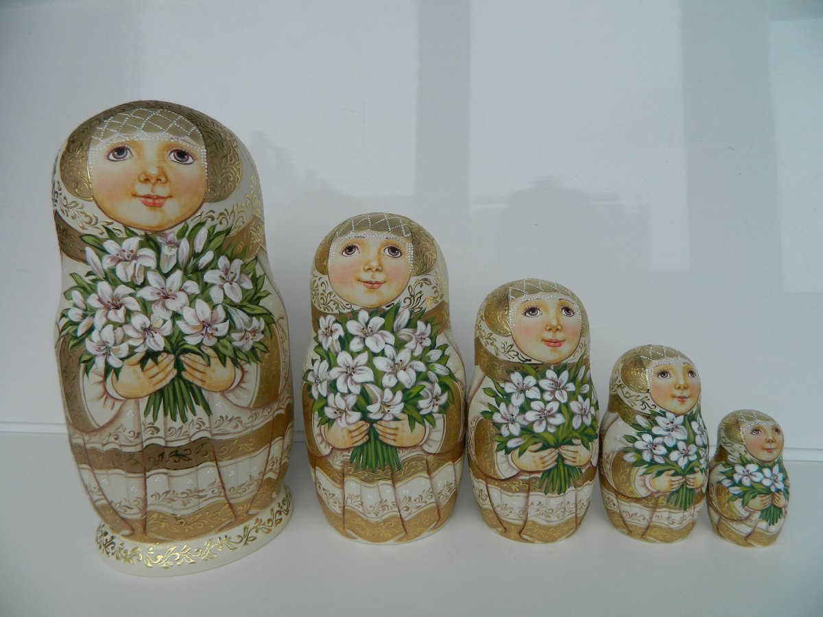 Матрешки красивые авторские