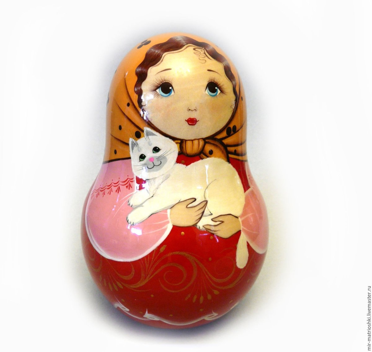 Хохломская роспись Матрешка