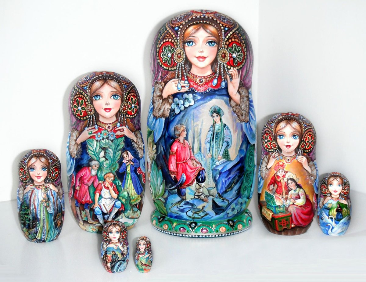 Чмелева художник матрешки
