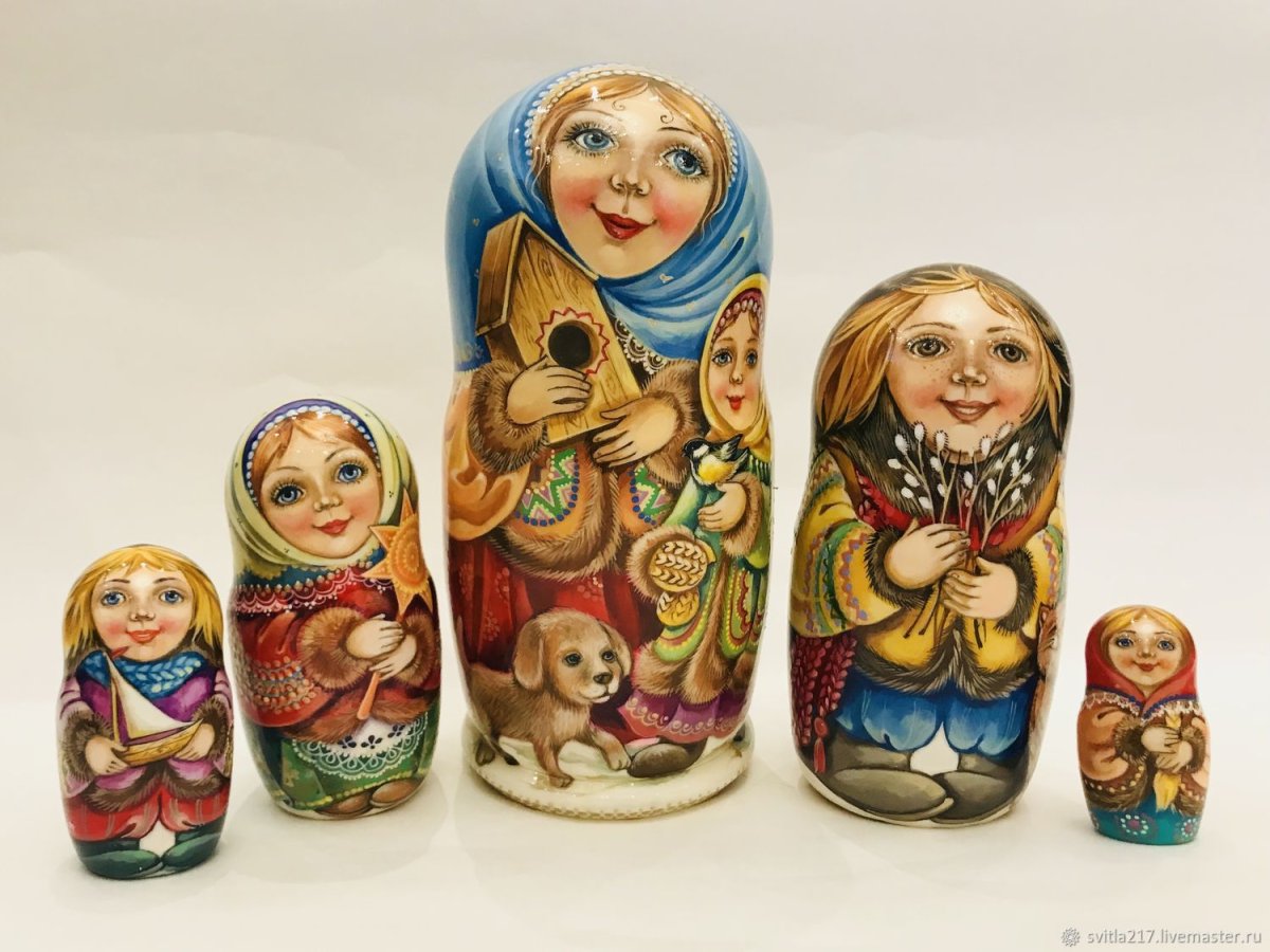 Людмила Чмелева матрешки