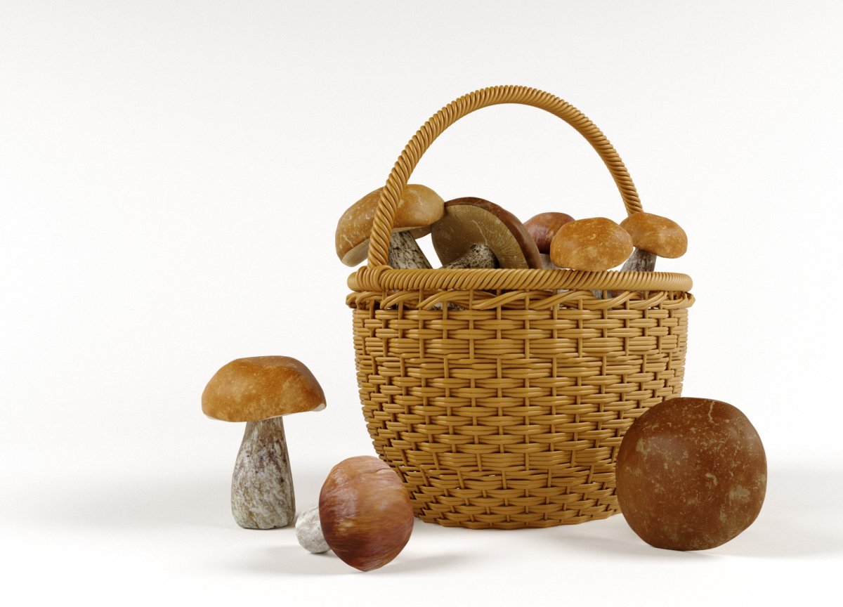 Корзинка рисунок