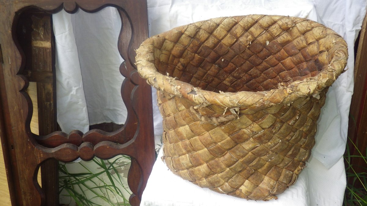 Дети с корзинкой клубники