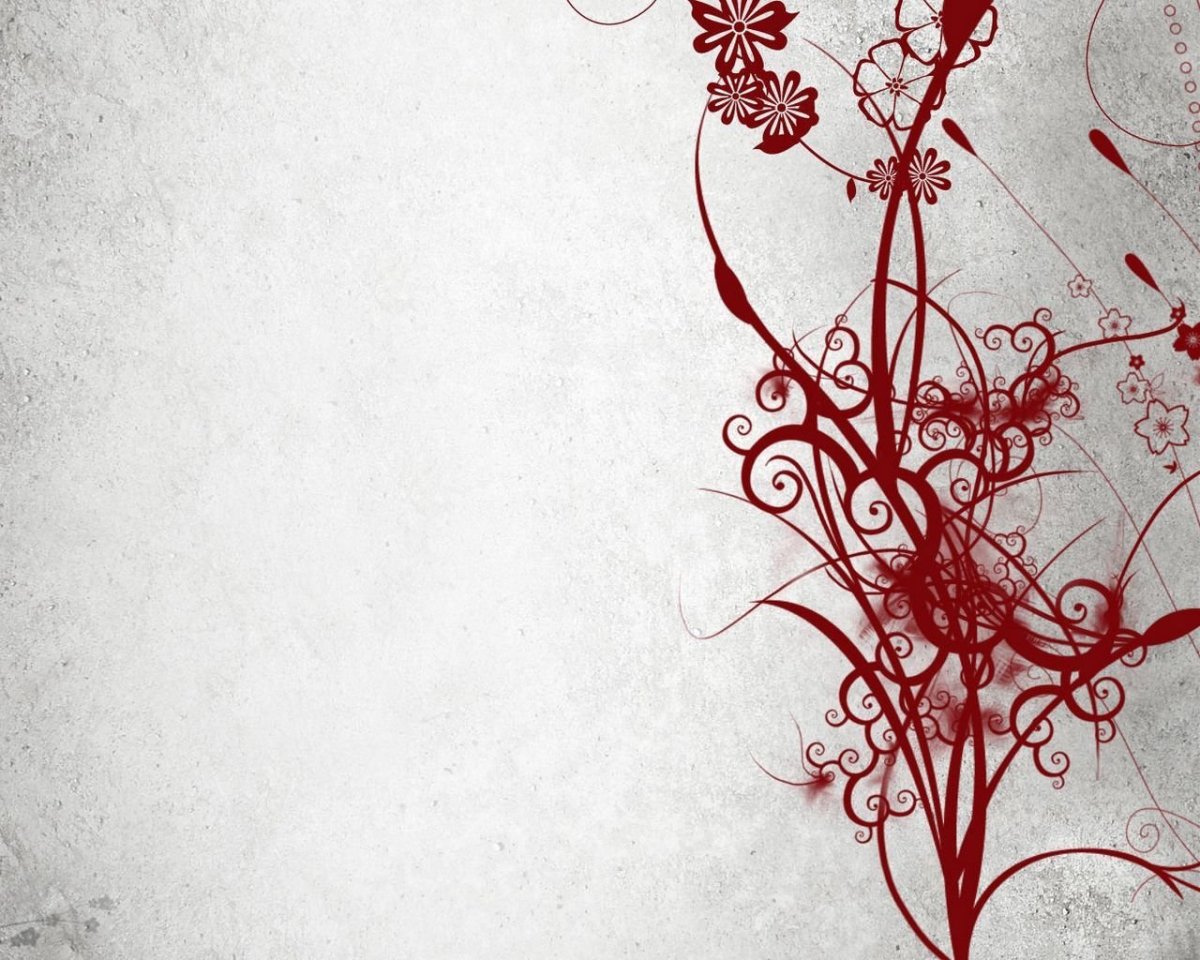 Красивые узоры на темном фоне