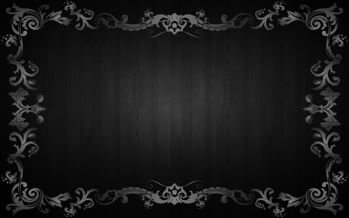 Черно-белый цветок