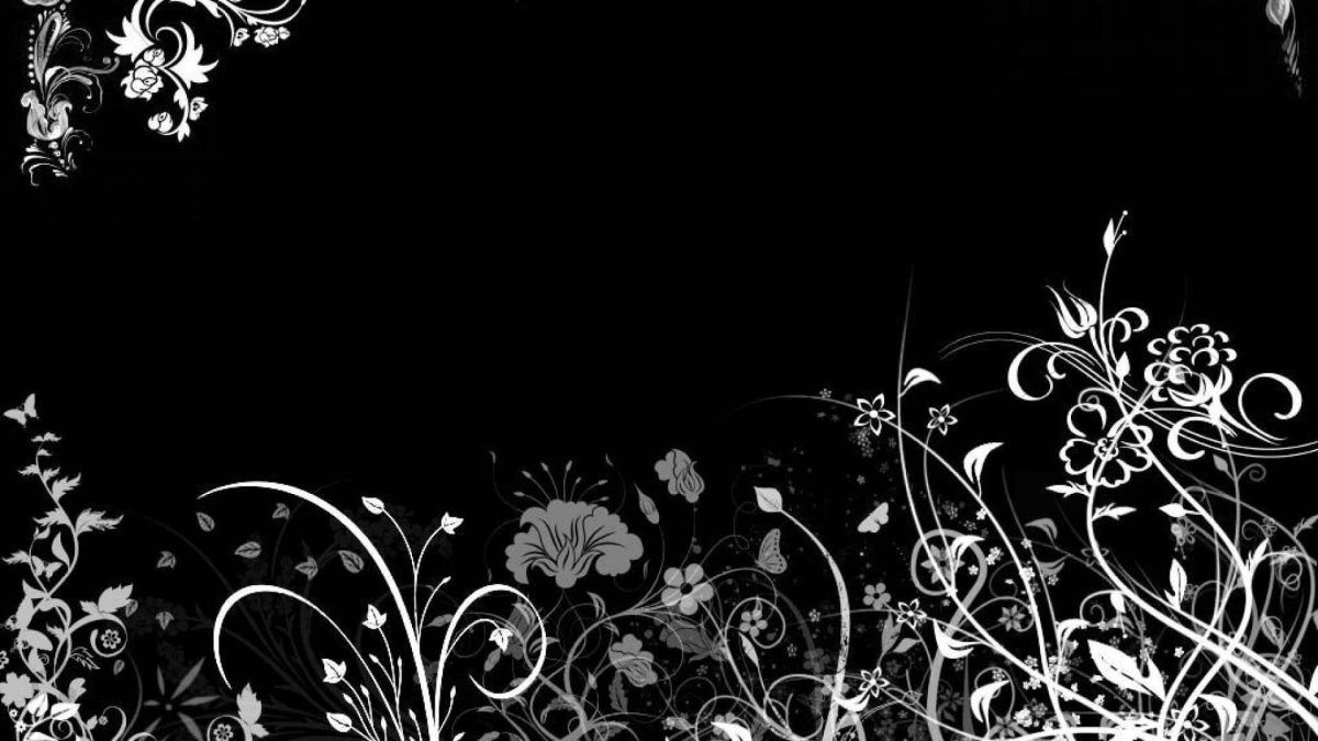 Задний фон чёрно белый