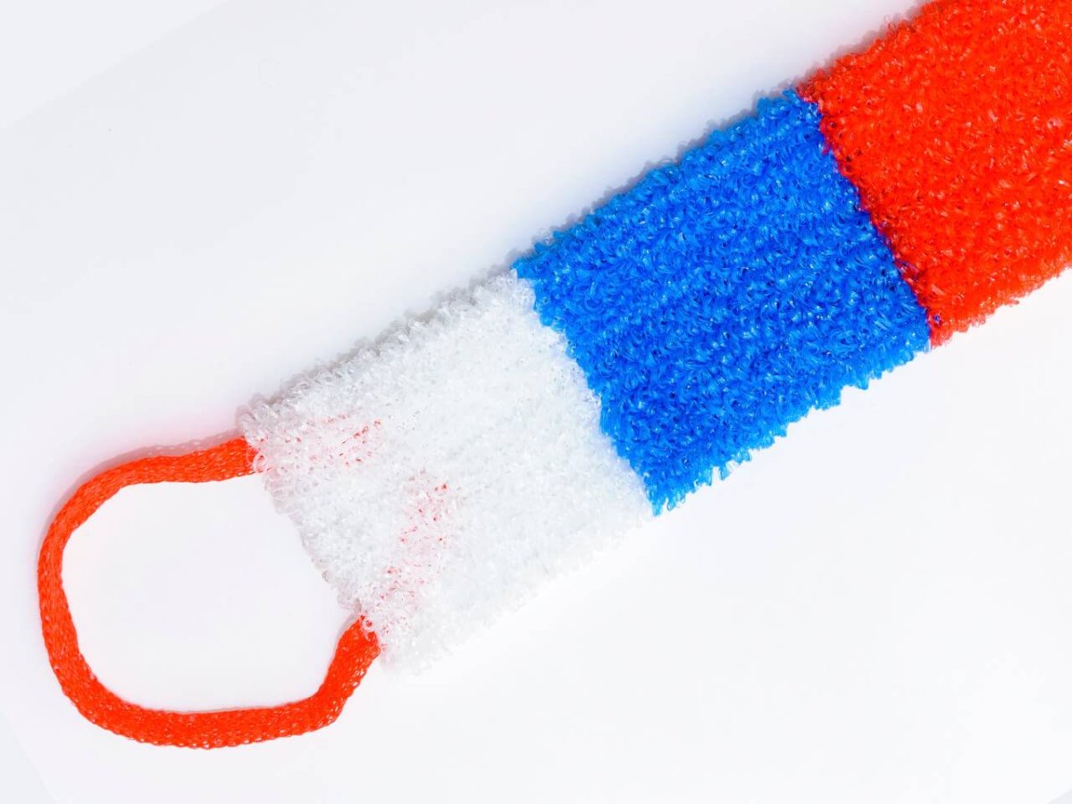 Мочалка крючком