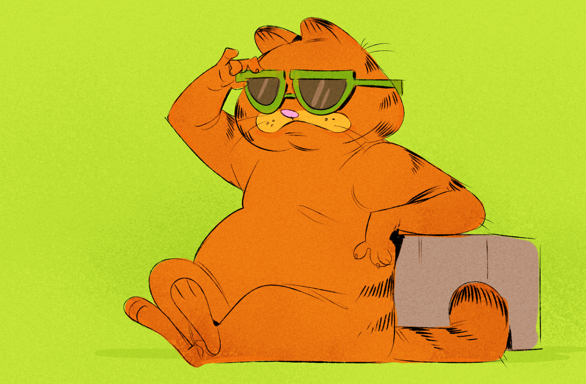 Гарфилд смех