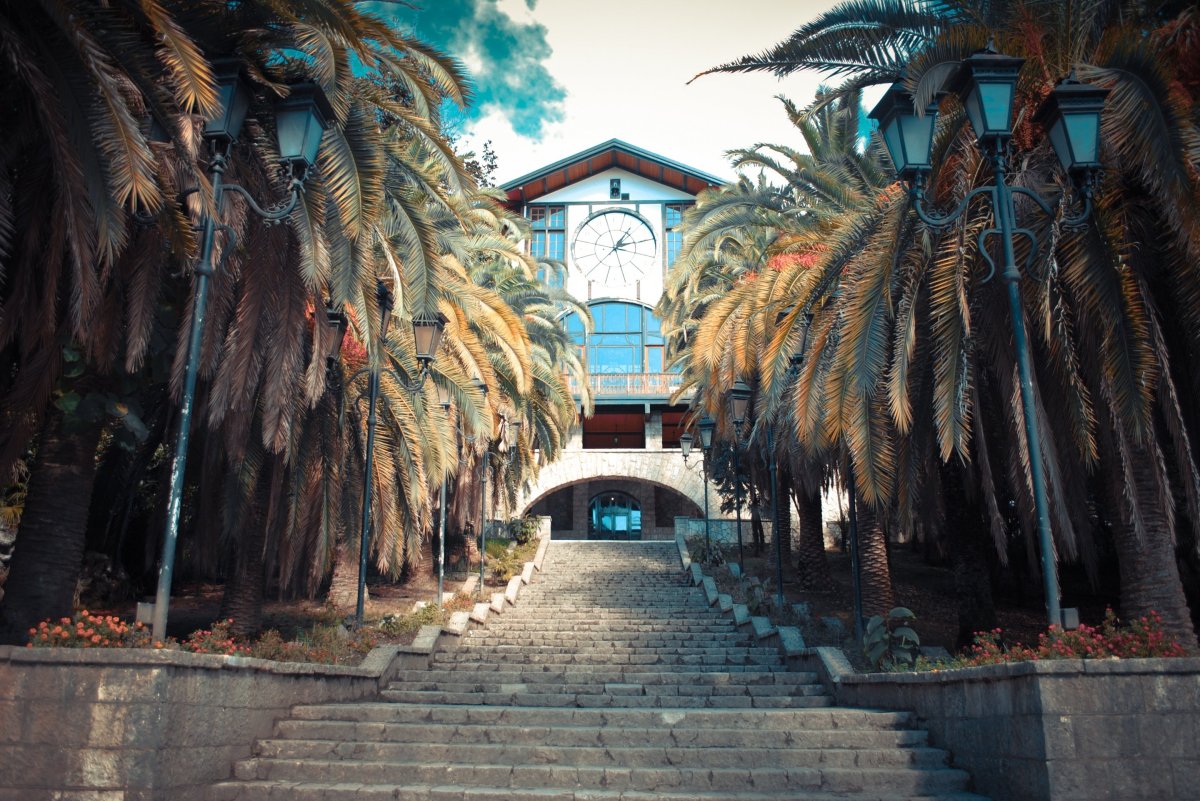 Гагрипш Абхазия зима