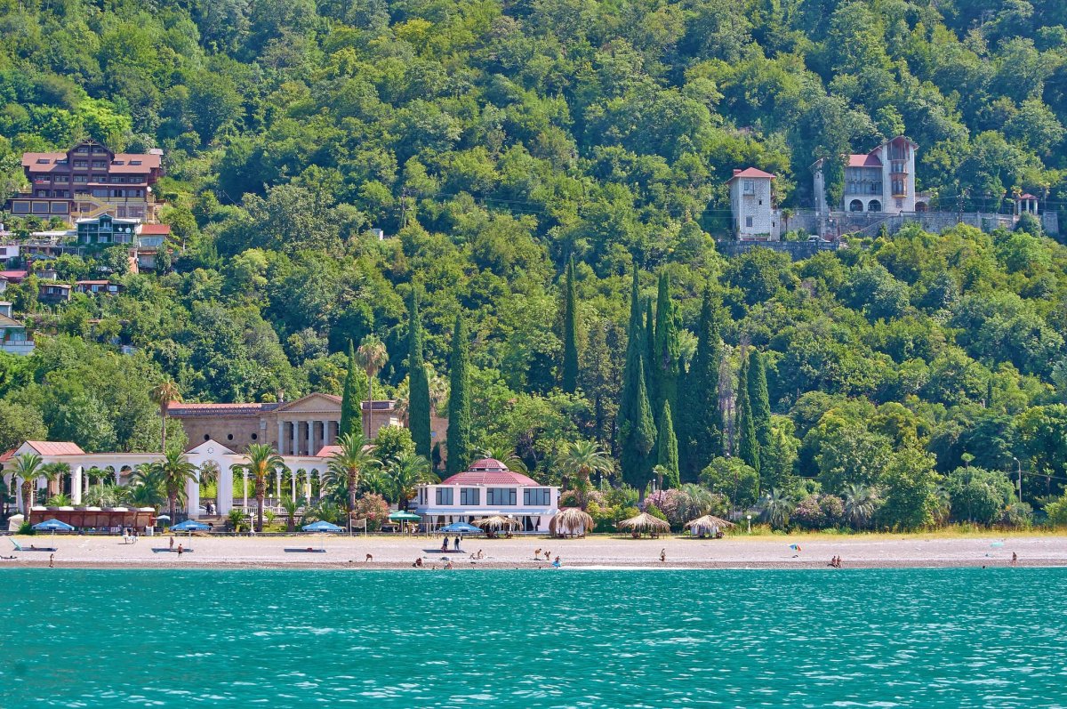 Абхазия Гагры море