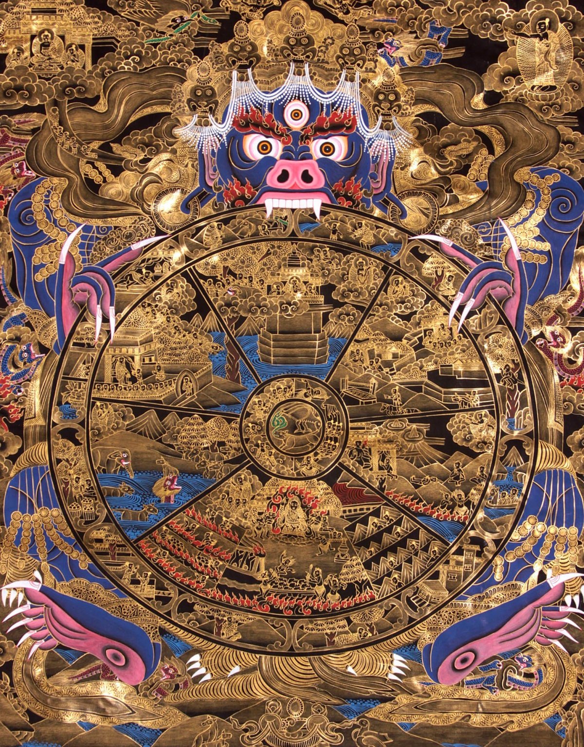 Японское колесо Сансары