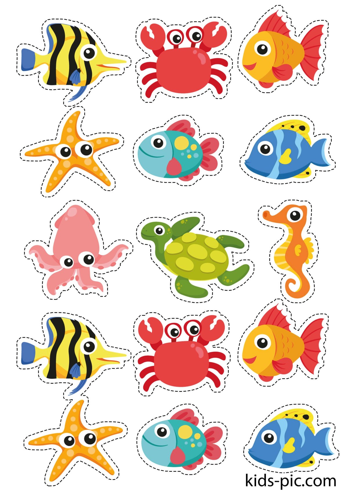 Рыбка векторное изображение