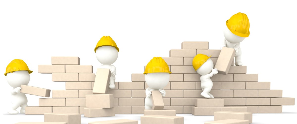 Человечки строят