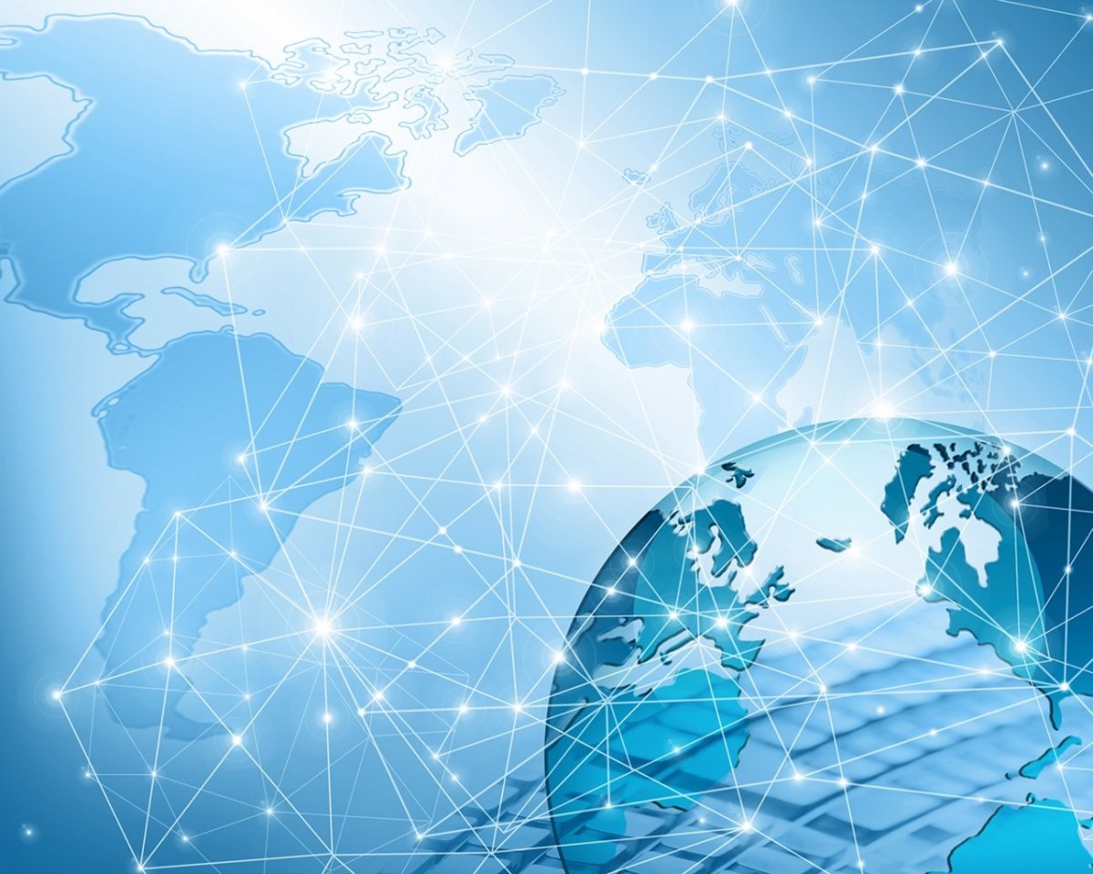 Фон для слайда интернет сети