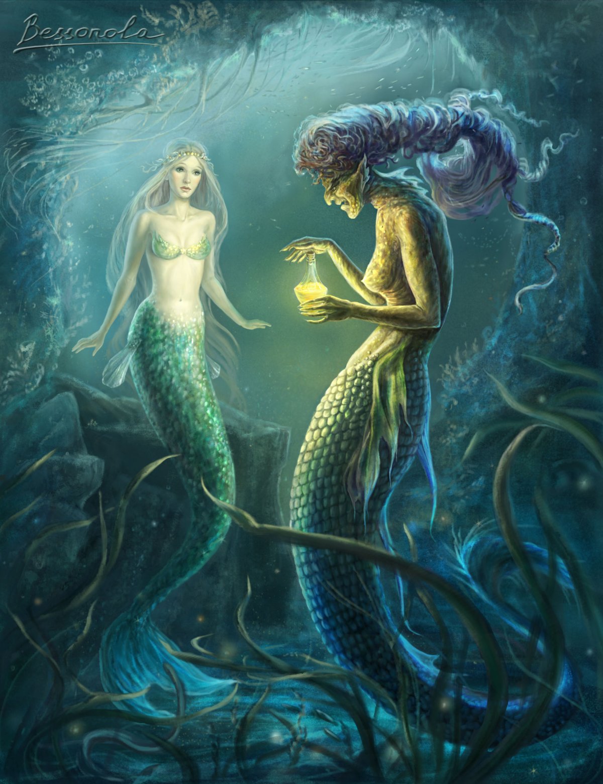 Русалочка Андерсен Ариэль