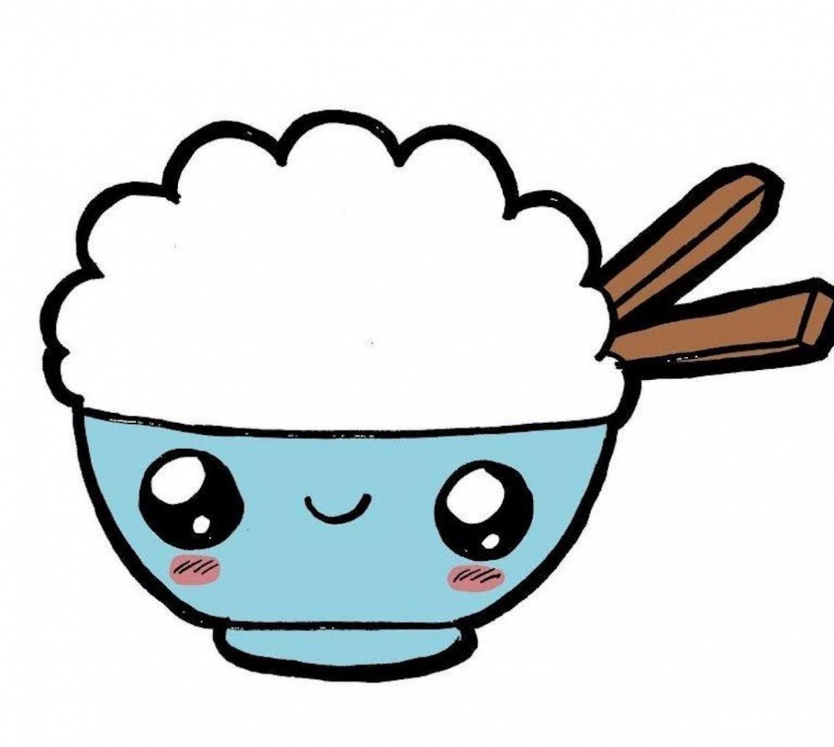 Кавайные рисунки для срисовки приложения