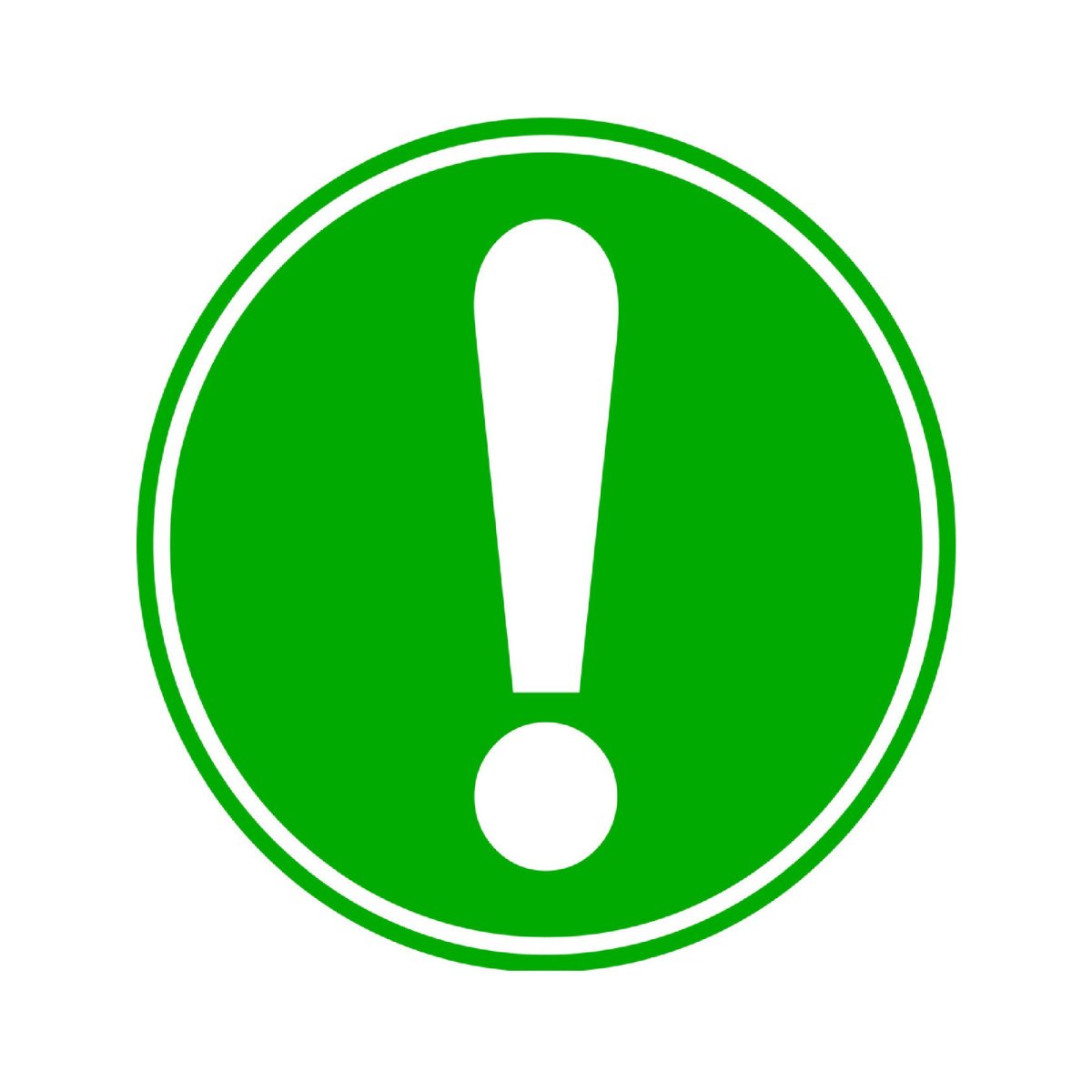 Иконка восклицательный знак