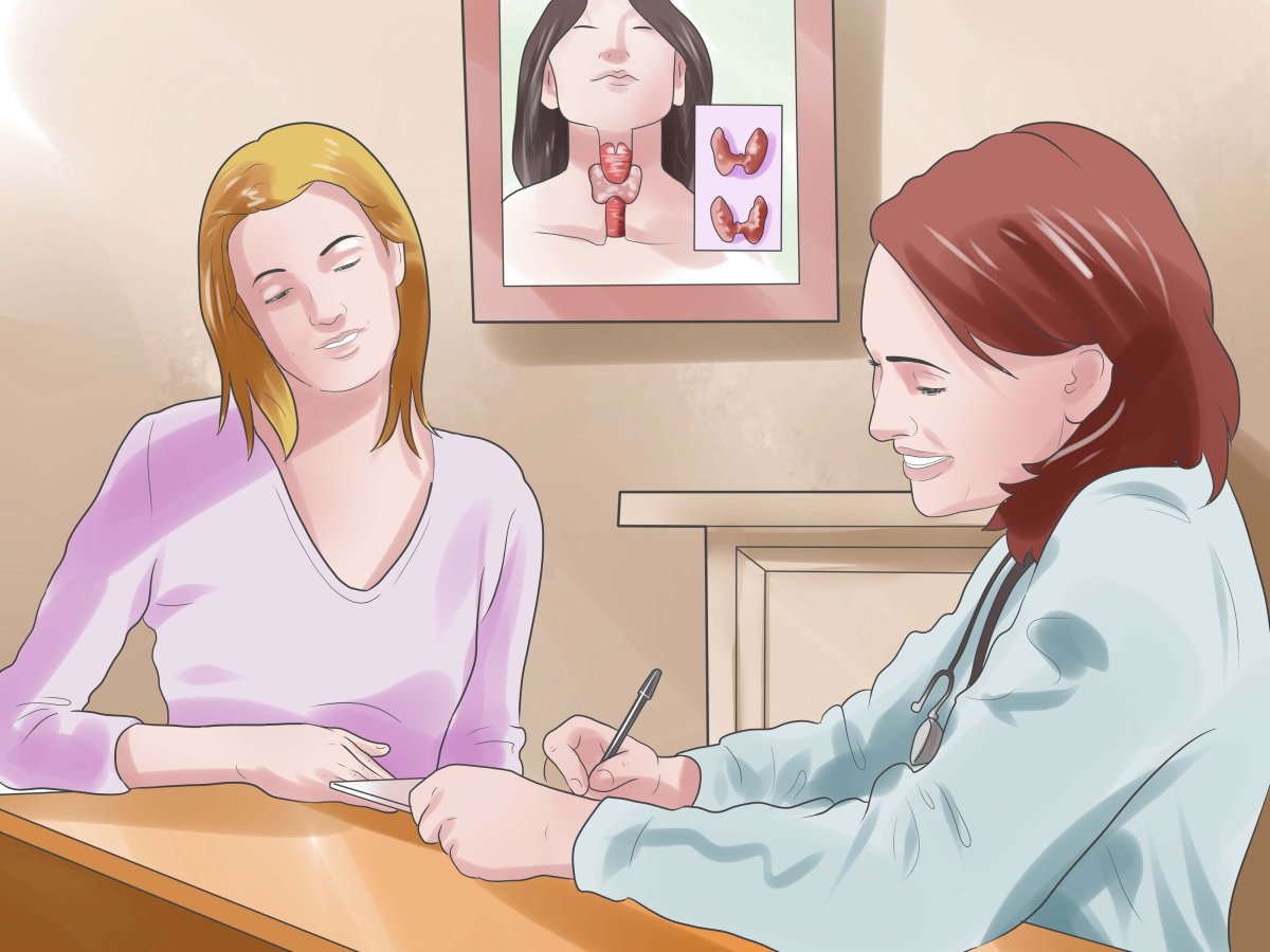 Пальпация щитовидной железы в норме