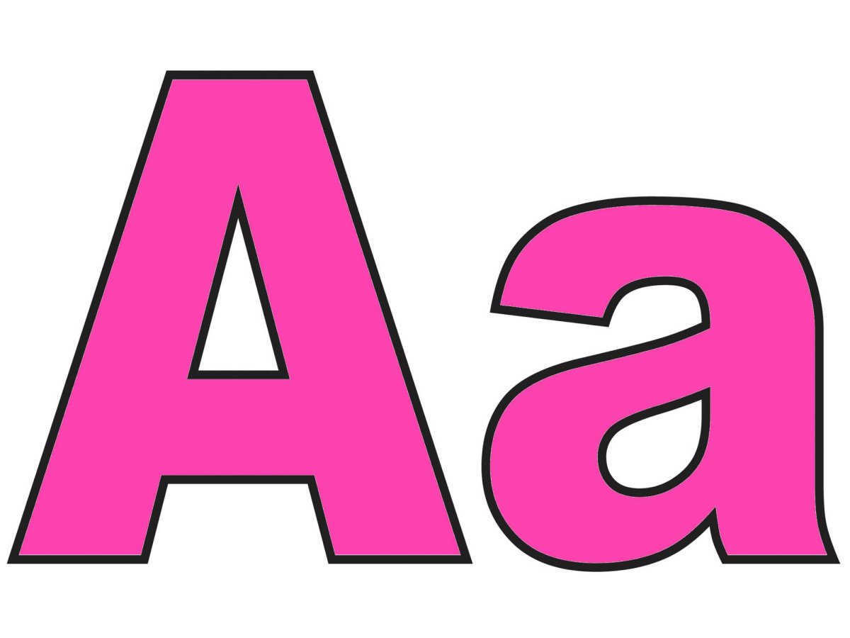 Буквы английского алфавита для детей